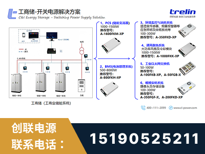 五大连池-工商储-开关电源解决方案